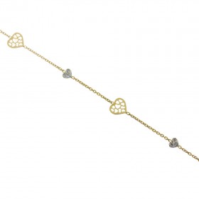 Bracelet With Hearts