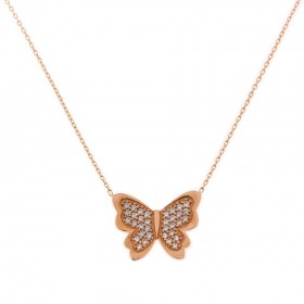 Necklace With Butterfly