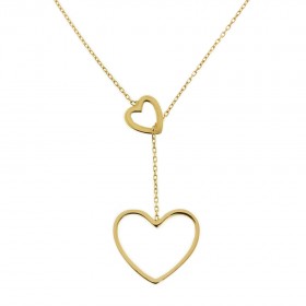 Necklace With Hearts