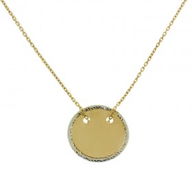 Celebrity Necklace With Round
